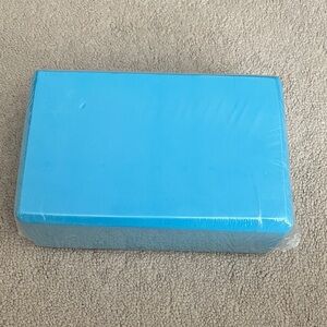 Bright Blue Yoga Block